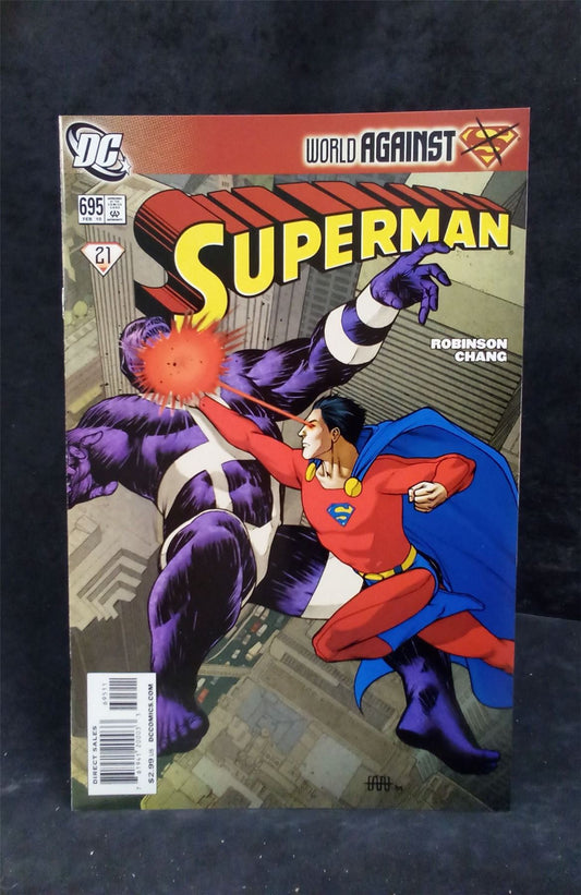 Superman #695 2010 DC Comics Comic Book