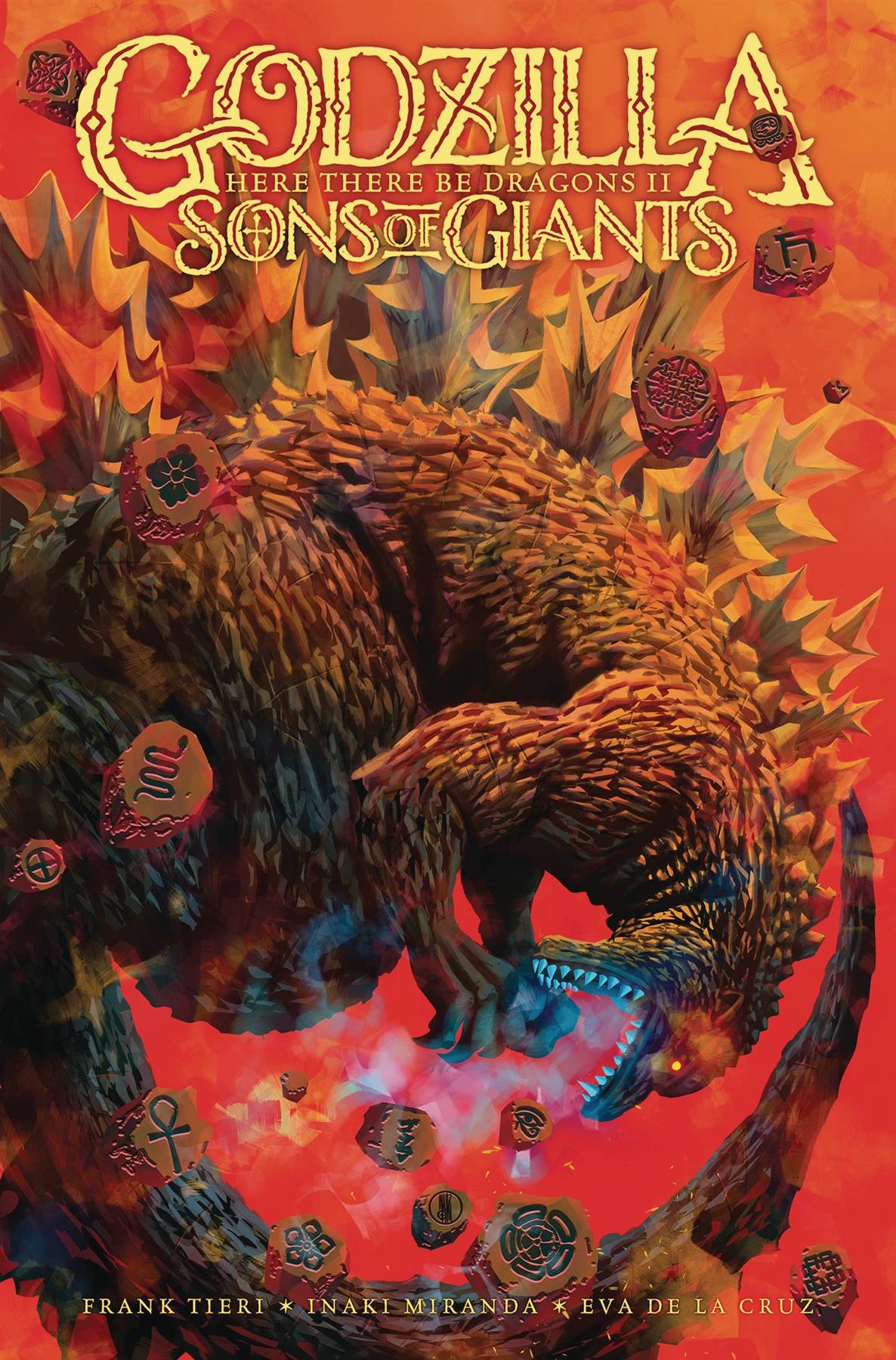 Godzilla Here There Be Dragons II Sons of Giants Gn Idw Prh Softcover