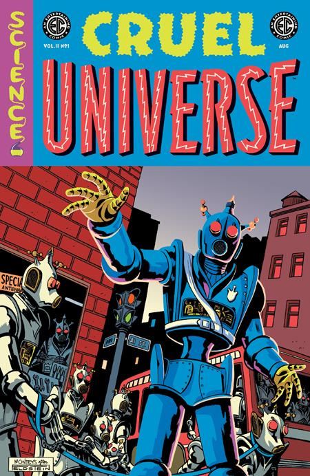 EC CRUEL UNIVERSE 2 #1 (OF 12) CVR E INC 1:10 ALBERT MONTEYS EC HOMAGE VAR  Oni Press Comic Book 2025