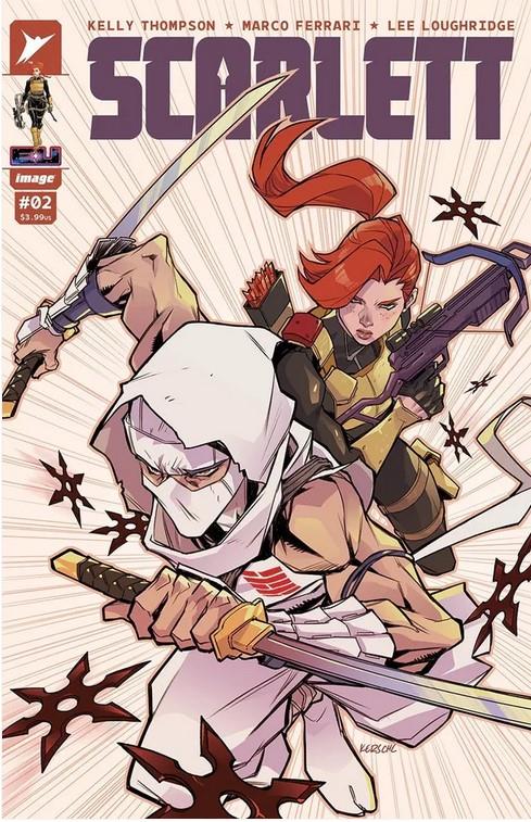 Scarlett #2 (of 5) Cvr B Karl Kerschl Var Image Comics Comic Book