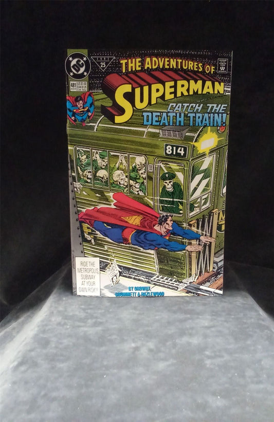 Adventures of Superman #481 1991 DC Comics Comic Book