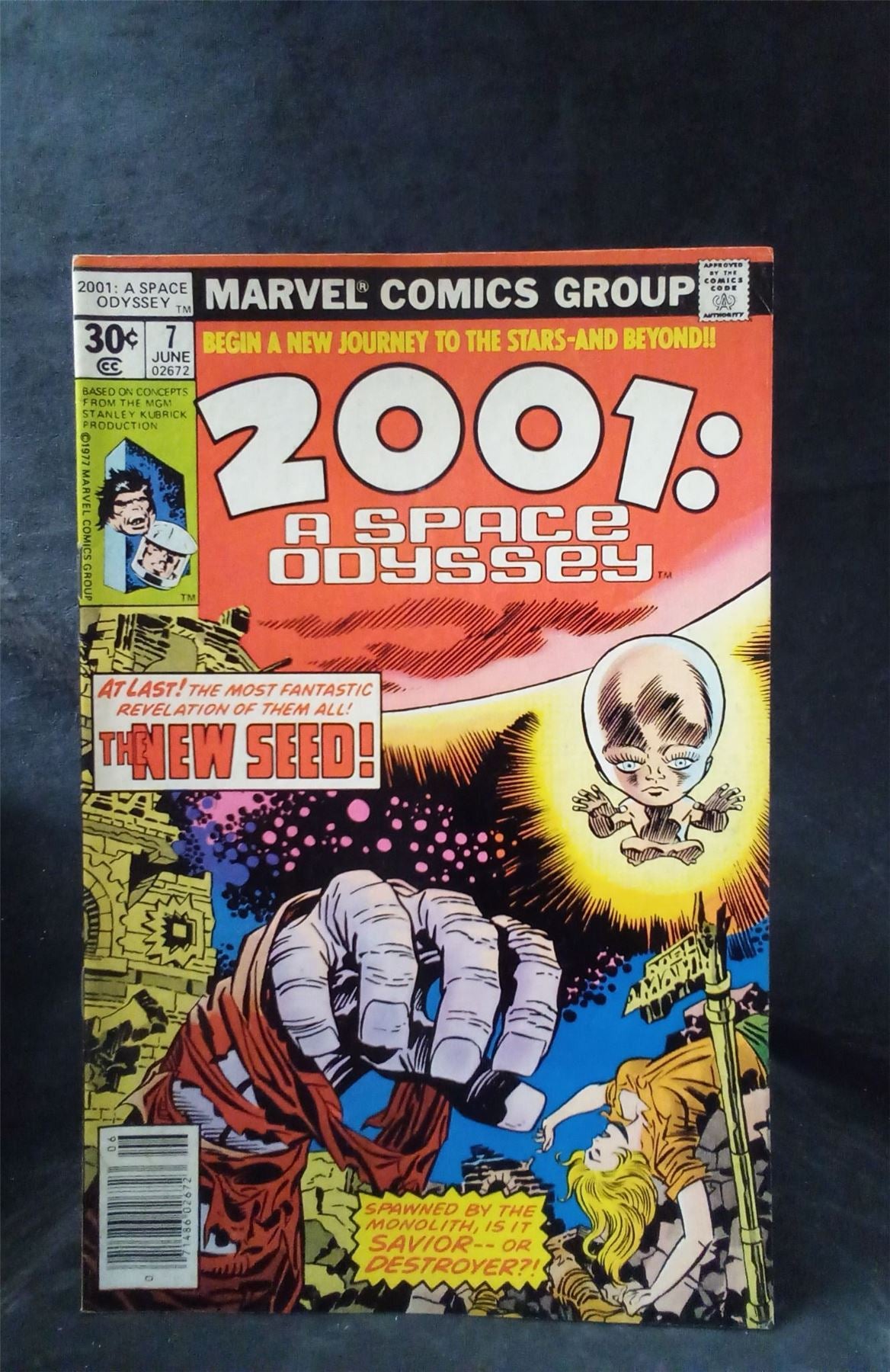 2001, A Space Odyssey #7 1977 Marvel Comics Comic Book