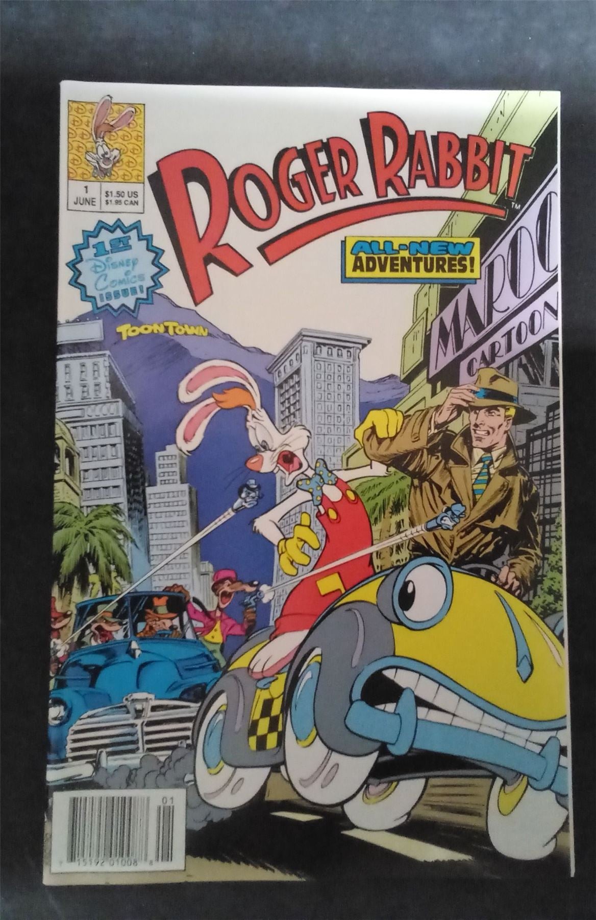 Roger Rabbit #1 1990 disney Comic Book
