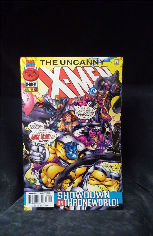 The Uncanny X-Men #344 1997 Marvel Comics Comic Book