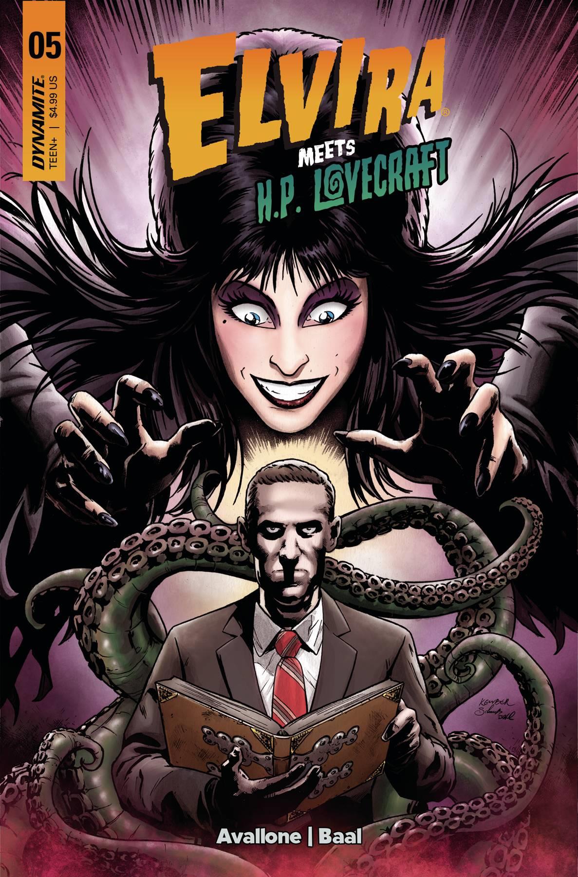 Elvira Meets Hp Lovecraft #5 Cvr B Baal Dynamite Comic Book