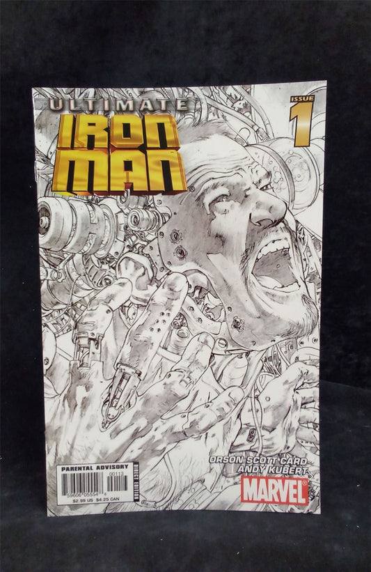 Ultimate Iron Man #1 Third Print Cover 2005 Marvel Comics Comic Book