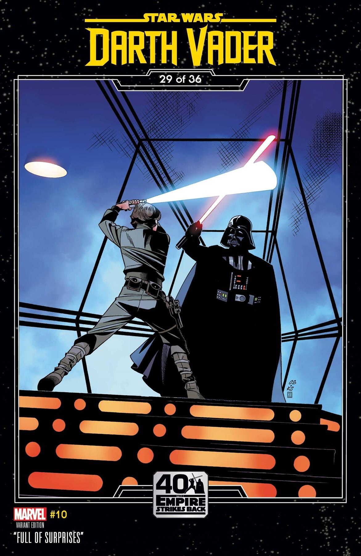 Star Wars Darth Vader #10 Sprouse Empire Strikes Back Var Marvel Comics Comic Book