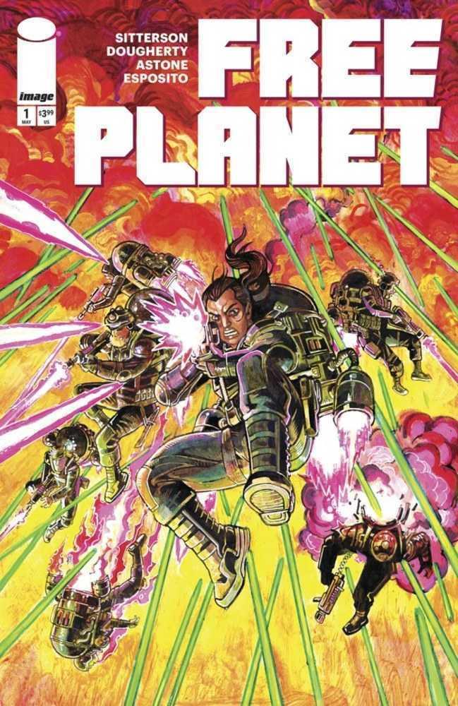 Free Planet #1 Preview Edition Image Comics Comic Book