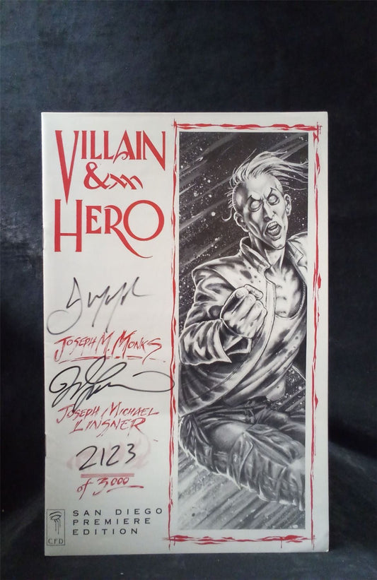 Villain & Hero San Diego Premiere Edition 2123 of 3000 1993  Comic Book