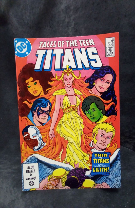 Tales of the Teen Titans #66 Direct Edition 1986 DC Comics Comic Book