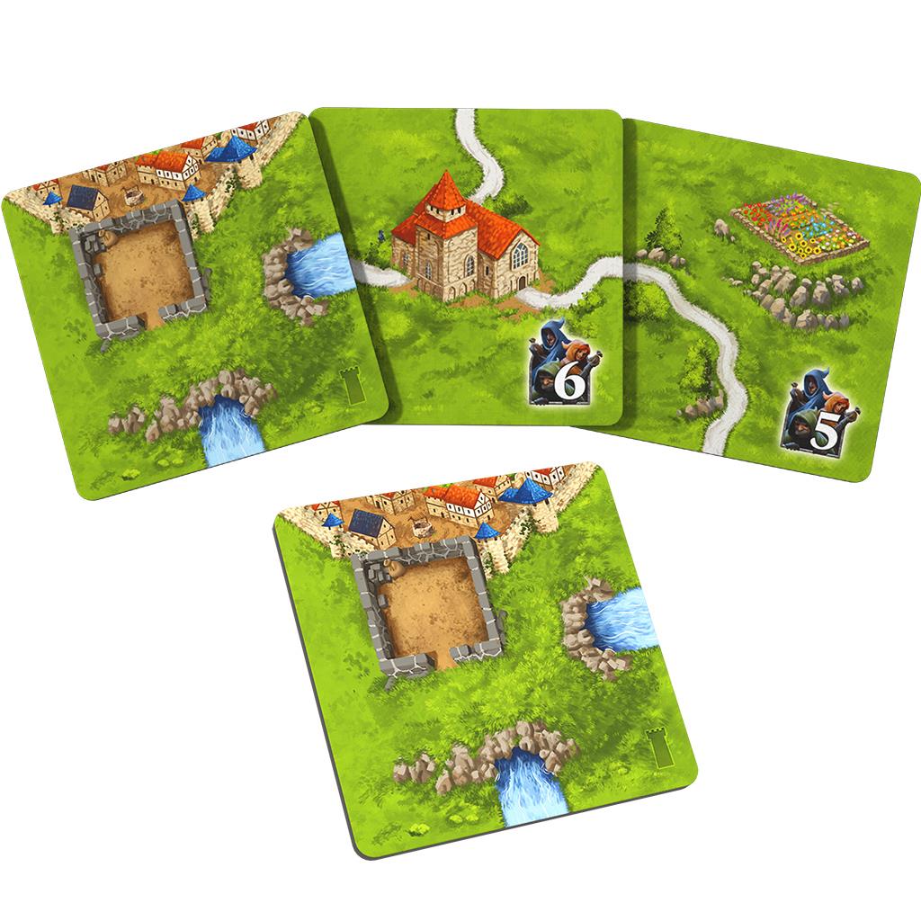 Carcassonne Exp4 (V3.1) : Towers & Thieves Board Game by Z-Man Games
