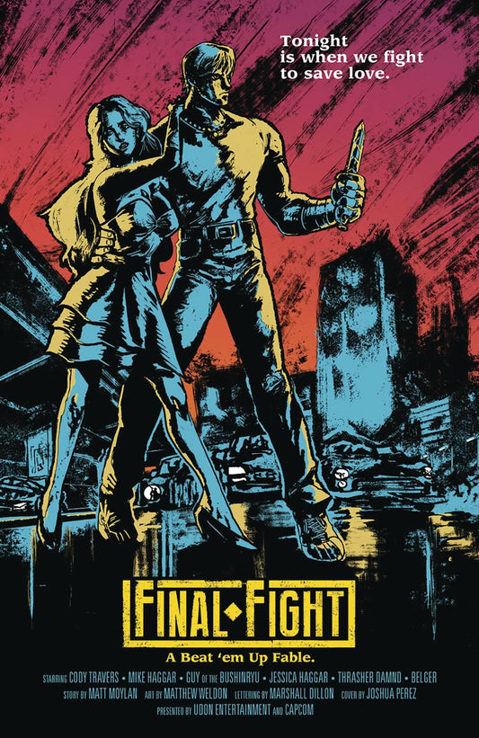 Final Fight #1 (of 4) Cvr E 5 Copy Incv Josh Perez Udon Entertainment Inc Comic Book