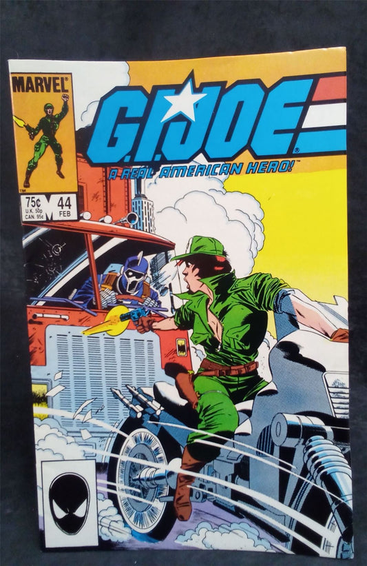 G.I. Joe: A Real American Hero #44 1986 Marvel Comics Comic Book