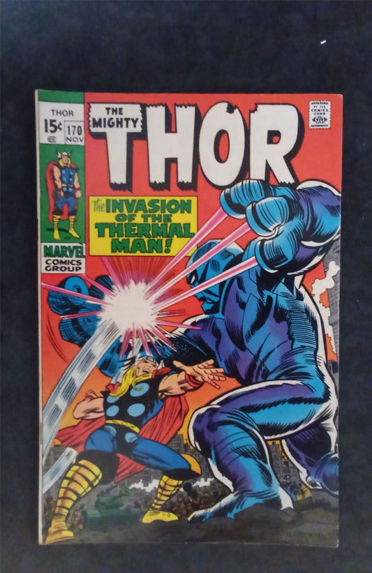 Thor #170 1969 marvel Comic Book