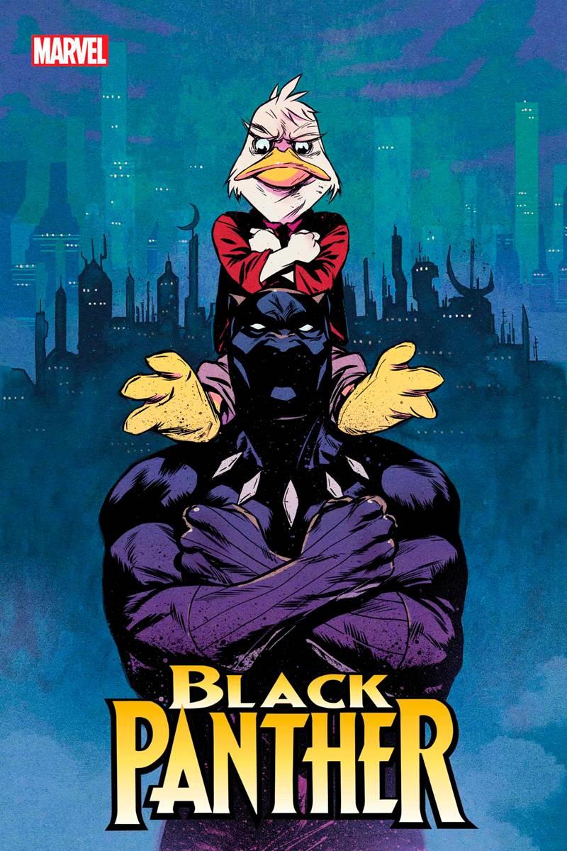 Black Panther #1 Sanford Greene Howard The Duck Var (Sanford Greene Howard The Duck Var) Marvel Prh Comic Book 2023