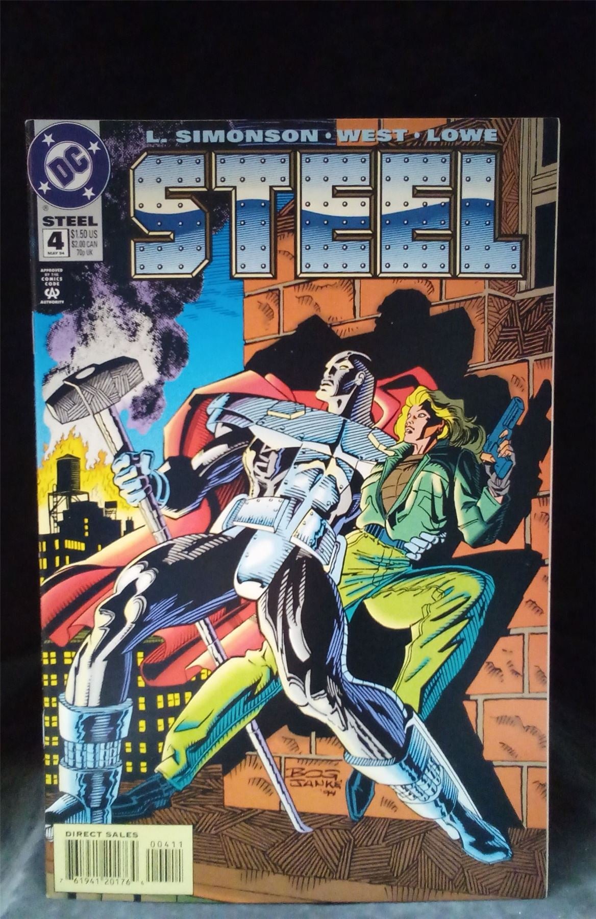 Steel #4 1994 DC  Comics Comic Book