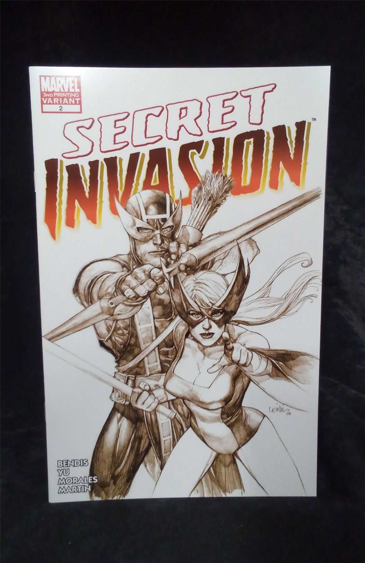 Secret Invasion #2 Third Print Cover 2008 Marvel Comics Comic Book