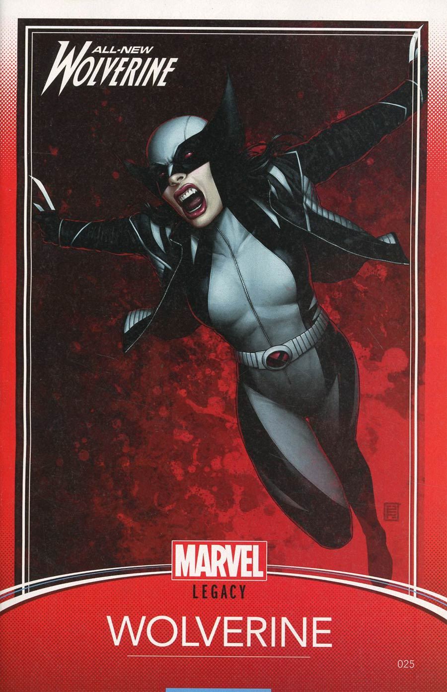 All New Wolverine #25 Christopher Trading Card Var Leg (Christopher Trading Card Var Leg) Marvel Comics Comic Book