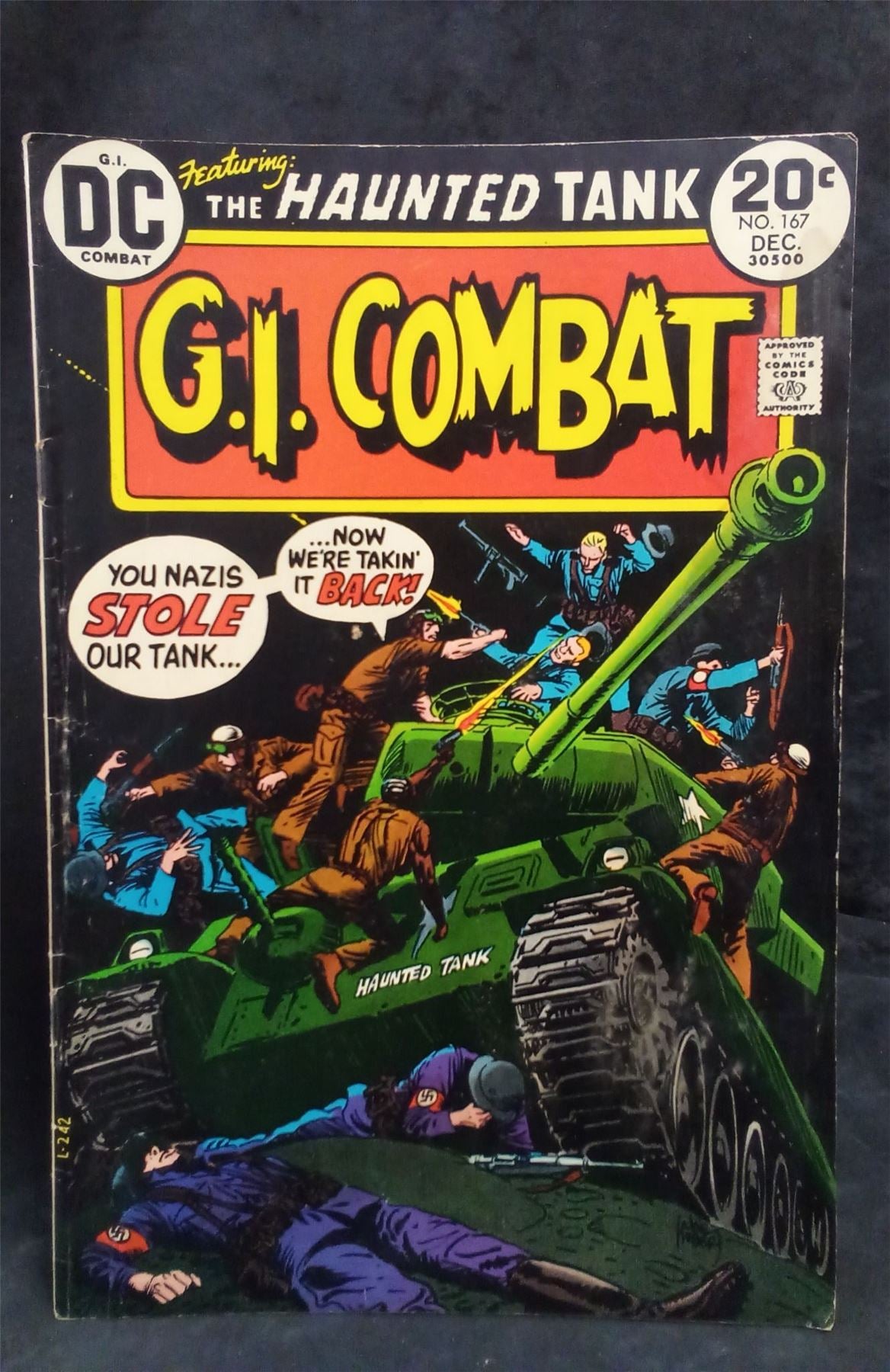 G.I. Combat #167 1973 DC Comics Comic Book