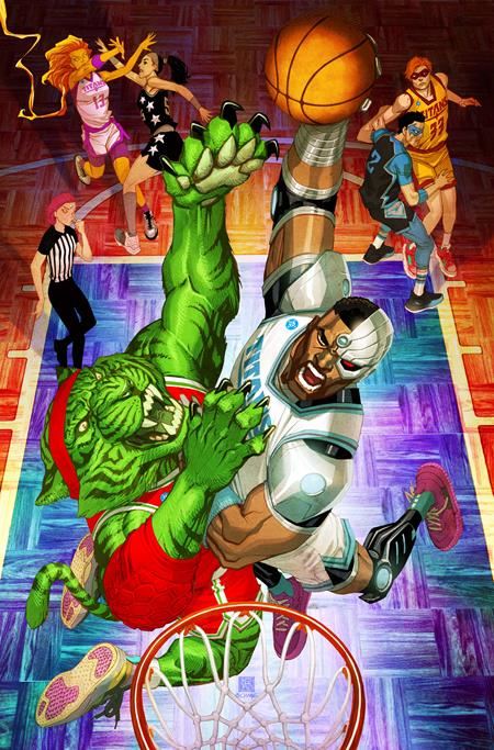 Titans #21 Cvr D Bernard Chang Courtside Card Stock Var  DC Comics Comic Book