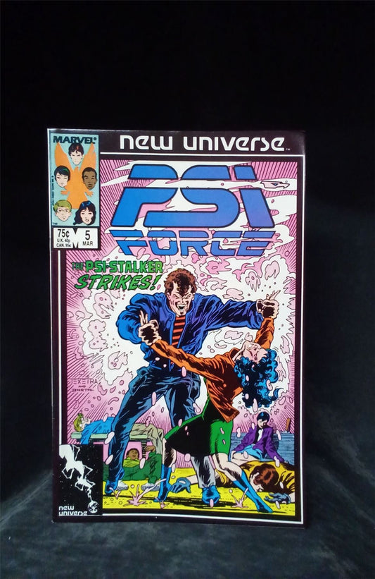 Psi-Force #5 Direct Edition 1987 Marvel Comics Comic Book