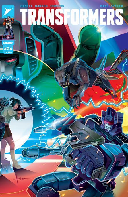 Transformers #4  Cvr C Inc 1:10 Orlando Arocena Var Image Comics Comic Book