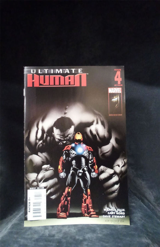 Ultimate Human #4 2008 Marvel Comics Comic Book