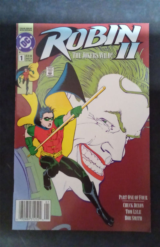 Robin II: The Joker's Wild! #1 Newstand Cover 1991 dc-comics Comic Book