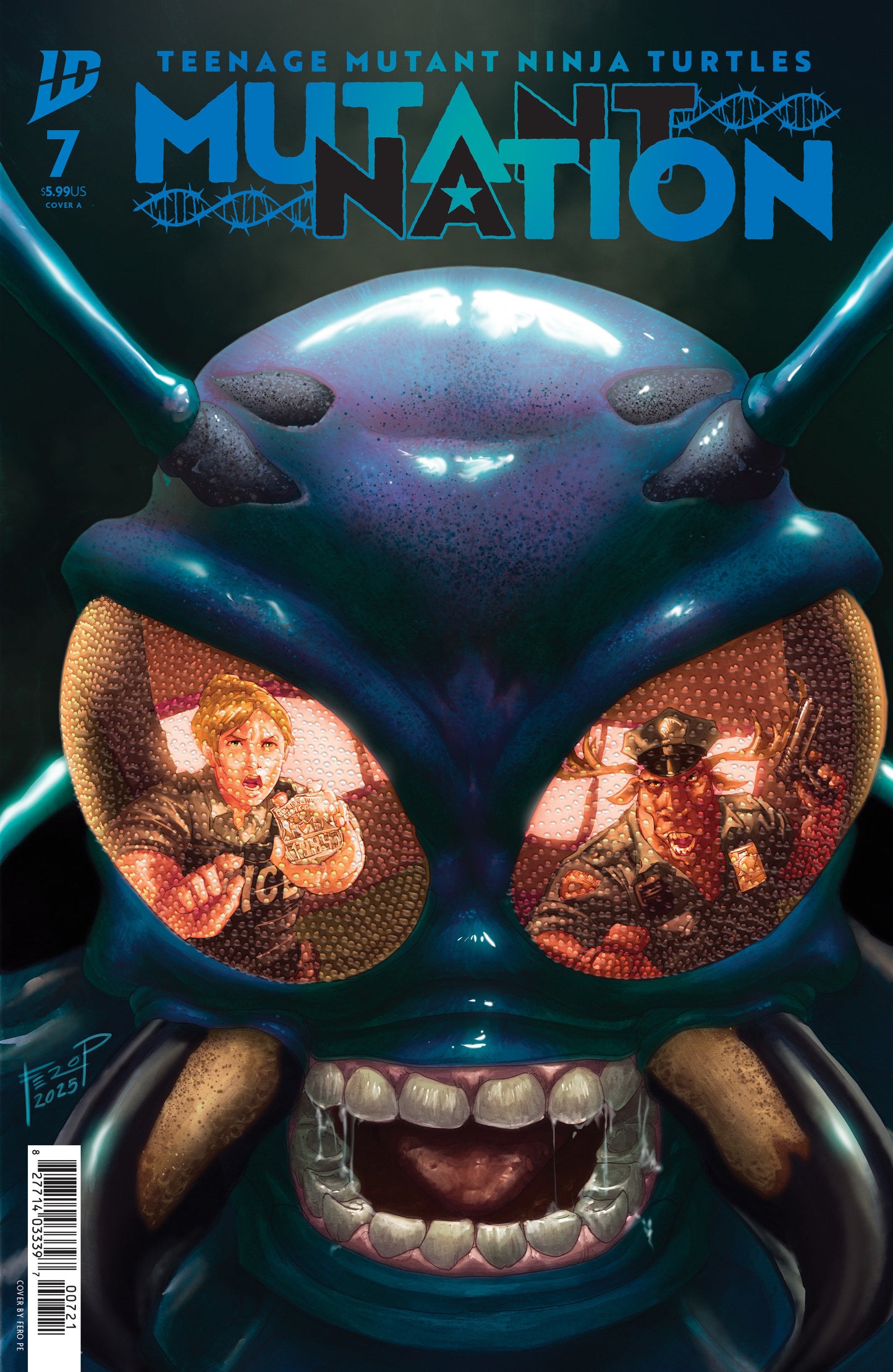 Teenage Mutant Ninja Turtles: Mutant Nation #7 Variant B (Pe)