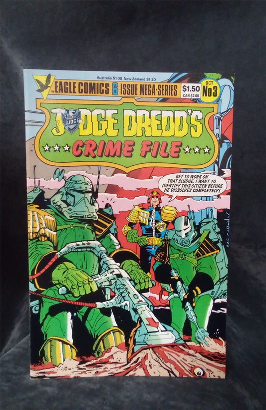 Judge Dredd's Crime File #3 1985  Comic Book