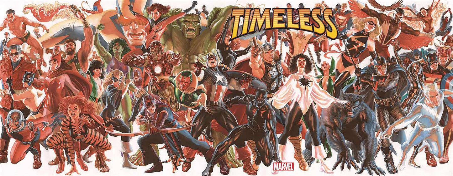 Timeless #1 Alex Ross Wraparound Gatefold Var () Marvel Prh Comic Book 2023