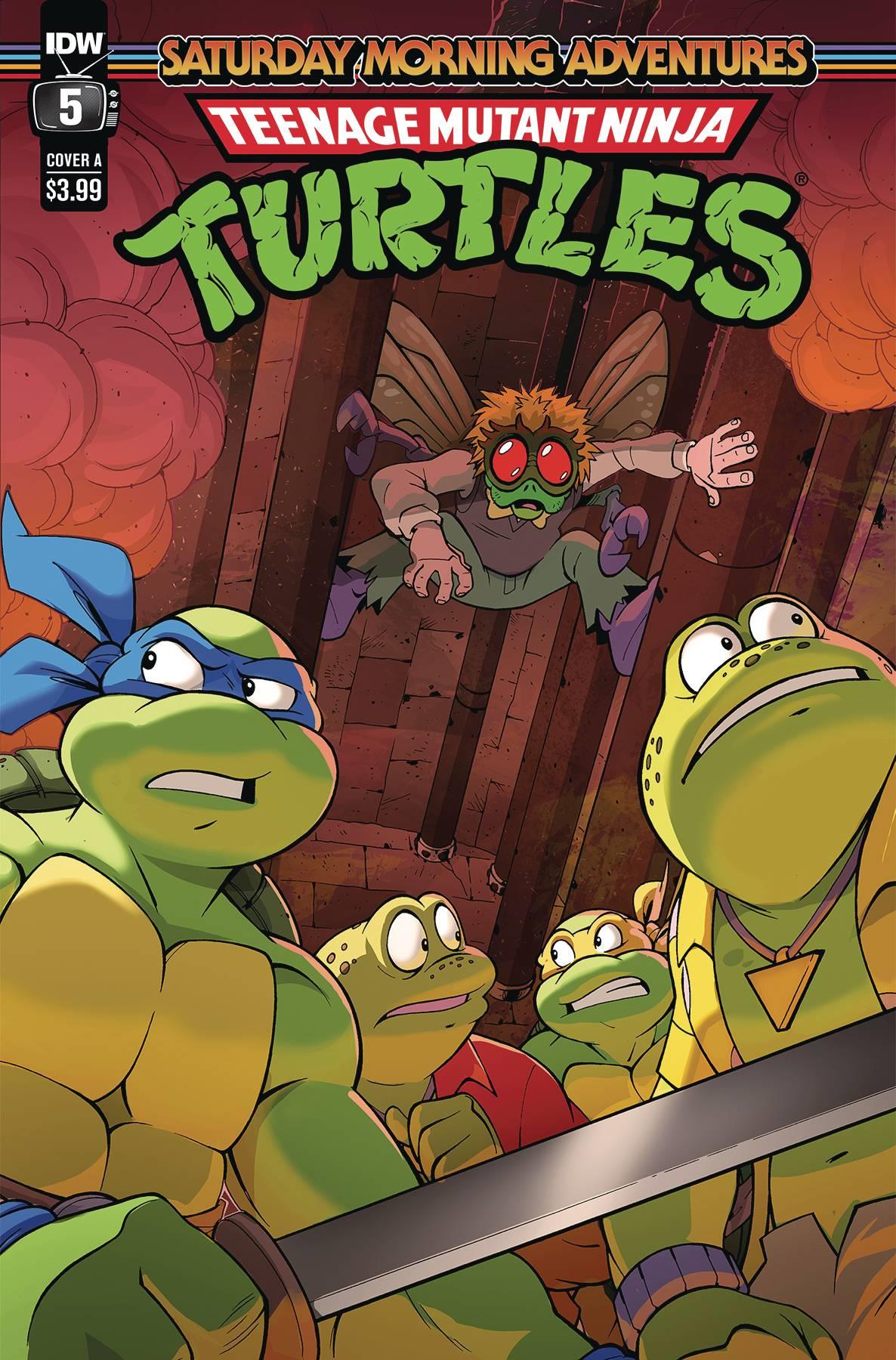 Tmnt Saturday Morning Adv 2023 #5 Cvr A Lawrence Idw-prh Comic Book