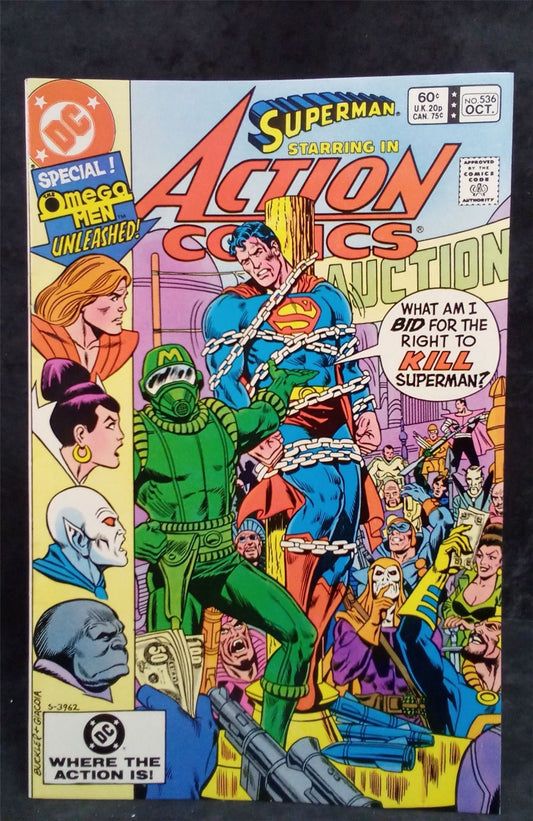 Action Comics #536 1982 DC Comics Comic Book
