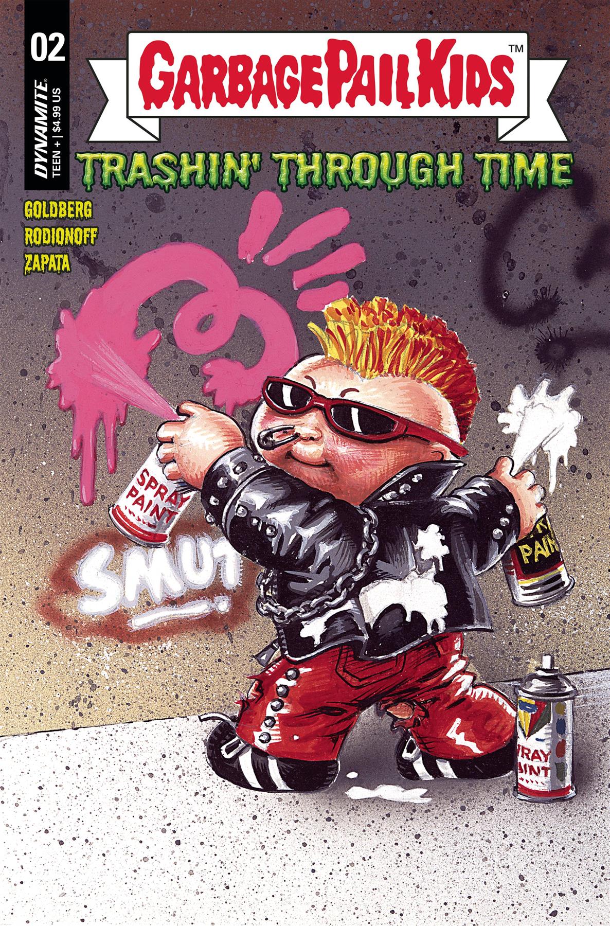 Garbage Pail Kids Through Time #2 Cvr D Classic Trading Card Dynamite Comic Book