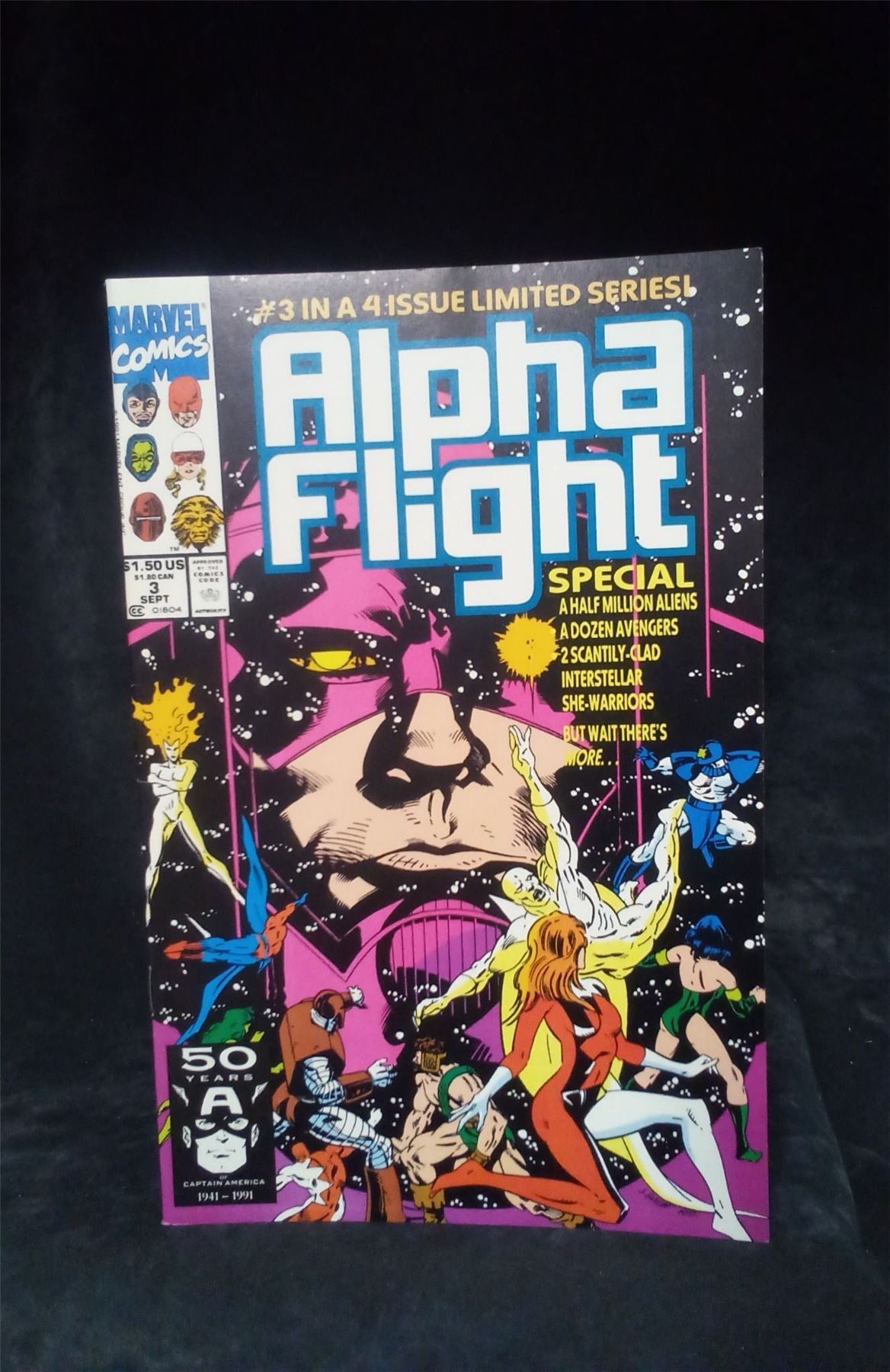 Alpha Flight Special #3 Direct Edition 1991 Marvel Comics Comic Book