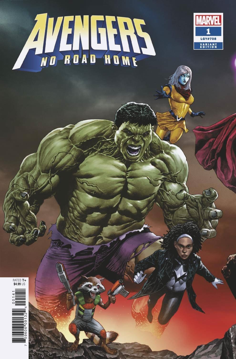 Avengers No Road Home #1 (Suayan Connecting Var) Marvel Comics Comic Book
