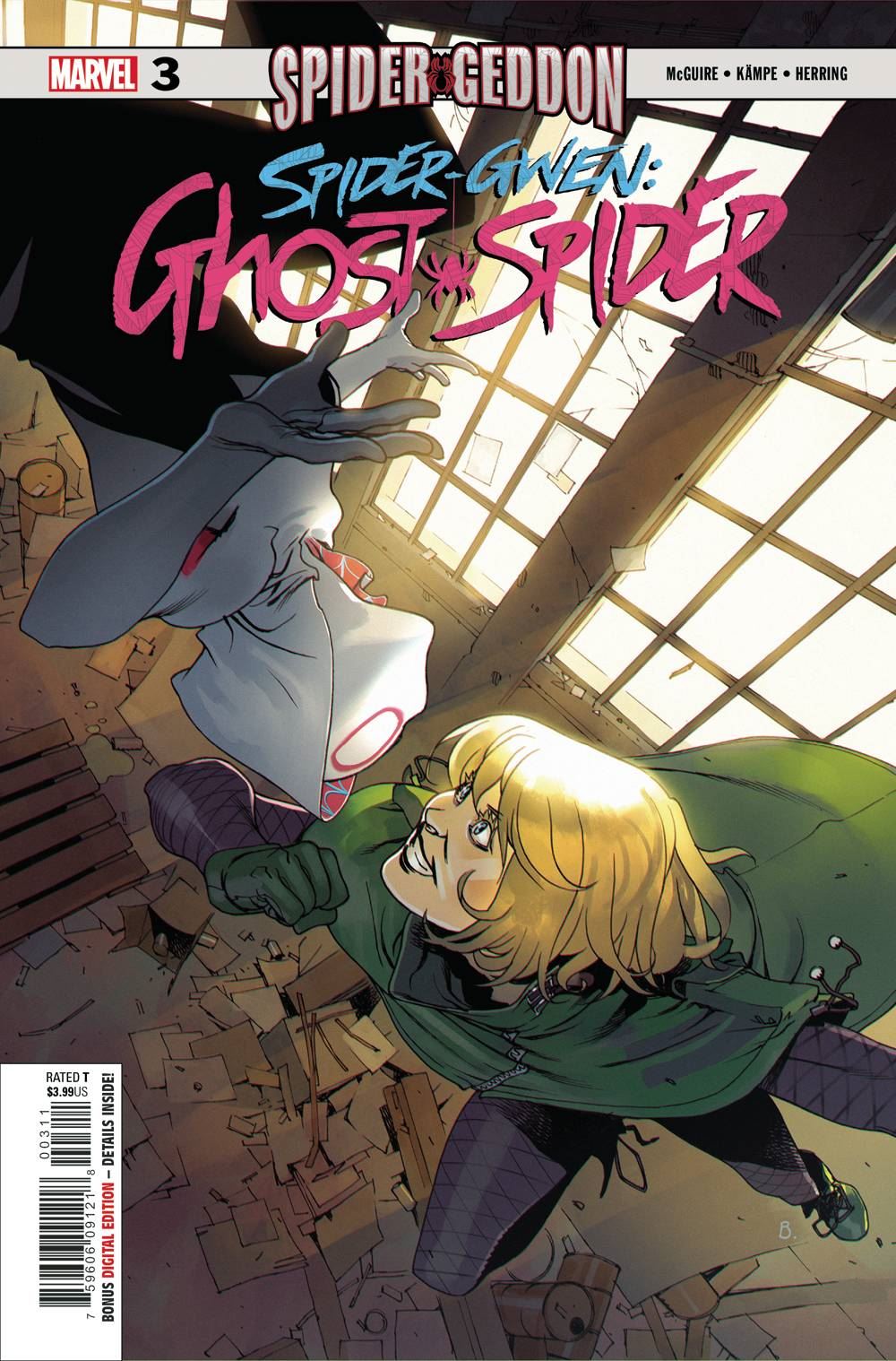 Spider-gwen Ghost Spider #3 Marvel Comics Comic Book