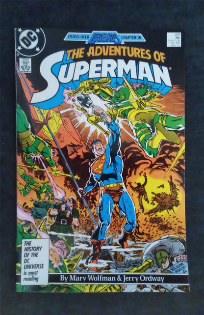 Adventures of Superman #426 1987 dc-comics Comic Book dc-comics Comic Book