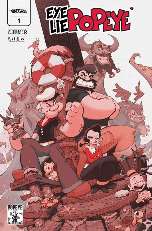 Eye Lie Popeye #1 (of 5) Cvr B Sommarvia Massive Comic Book