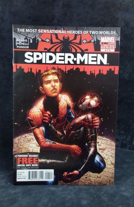 Spider-Men #4 Direct Edition 2012 Marvel Comics Comic Book