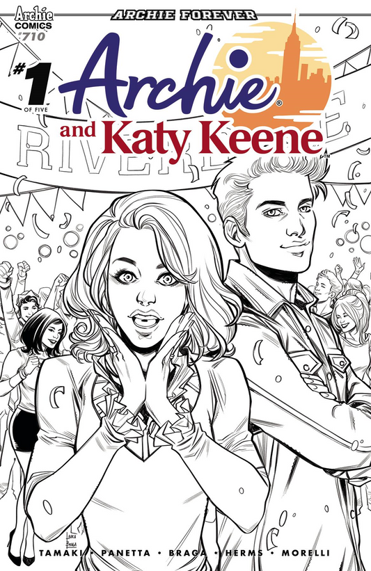 Archie #1 ((archie & Katy Keene Pt1) Cvr A Braga) Archie Comic Publications Comic Book