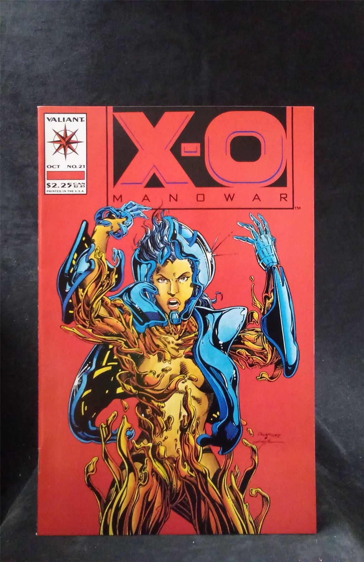 X-O Manowar #21 1993 valiant Comic Book