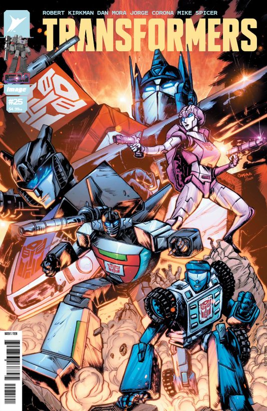 Transformers #25 Cvr JAF Exclusive by Chris Campana Image Comics Comic Book