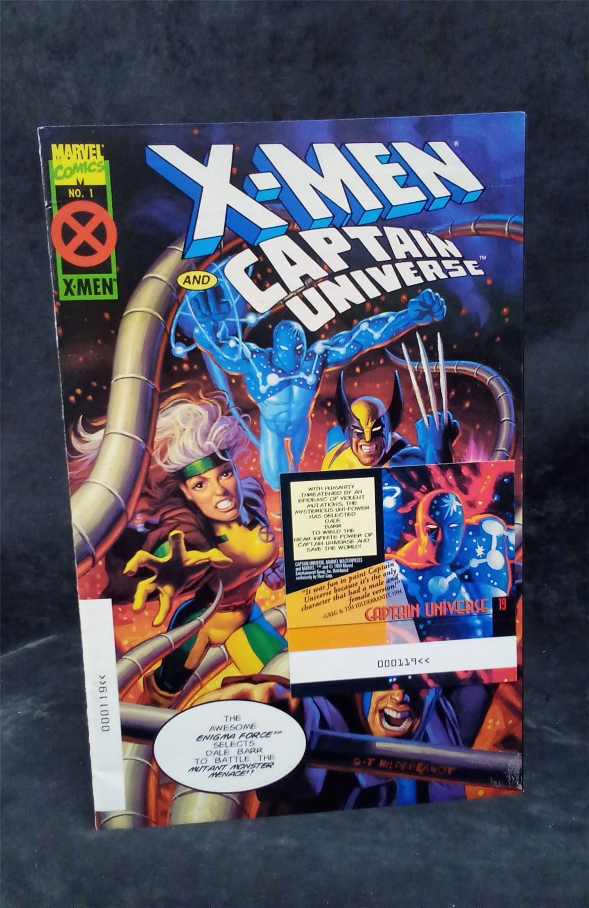 X-Men/Captain Universe 1994 w/ Card Marvel Comics Comic Book