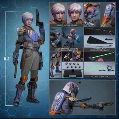 Sabine Wren™ Sixth Scale Figure Star Wars Hot Toys