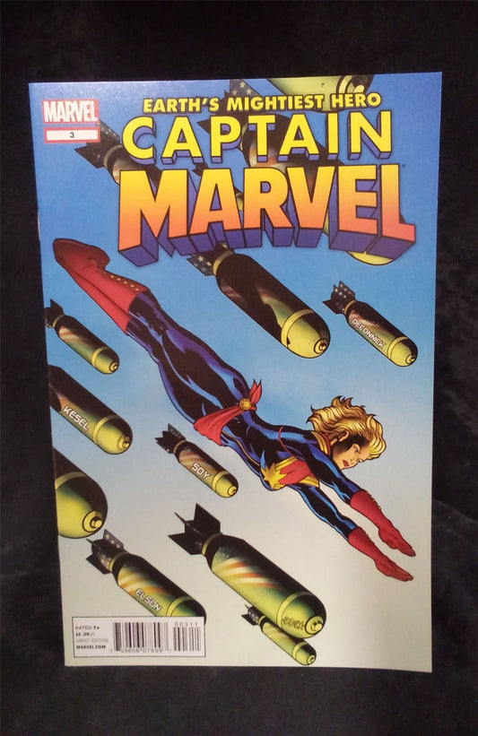 Captain Marvel Comics #3 2012 Marvel Comics Comic Book