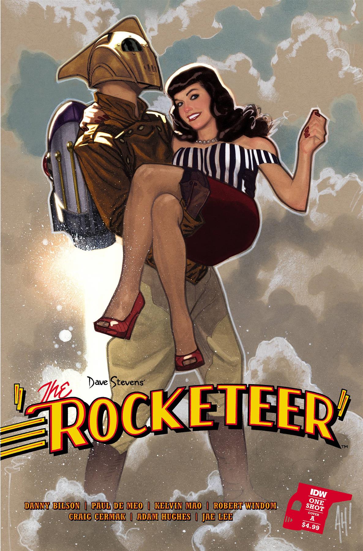 Rocketeer Cvr A Hughes Idw-prh Comic Book