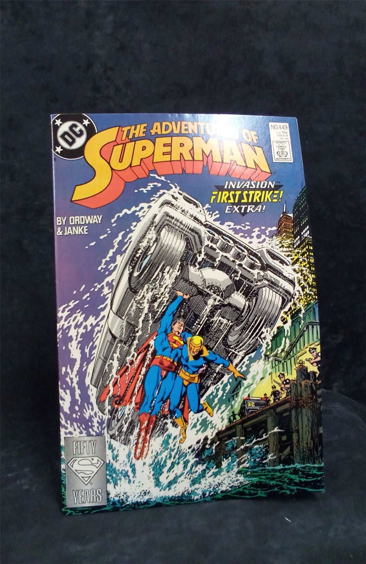 Adventures of Superman #449 1988 DC Comics Comic Book