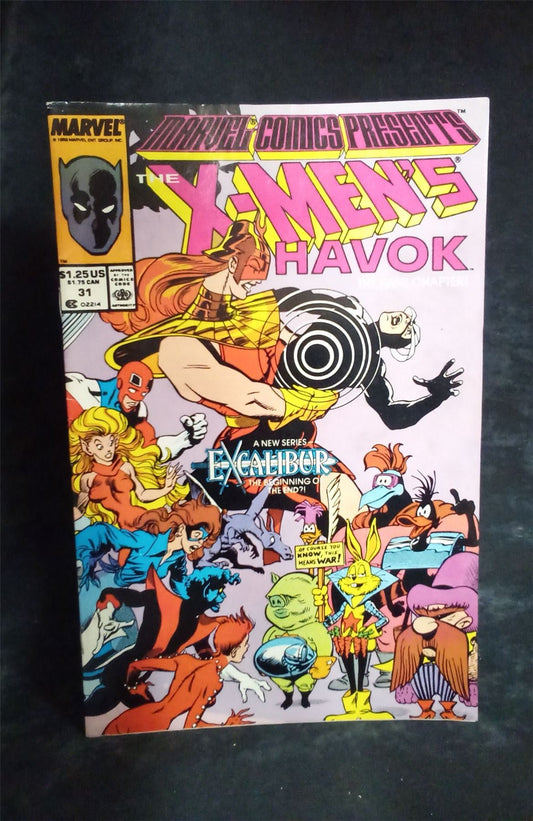 Marvel Comics Comics Presents #31 1989 Marvel Comics Comic Book