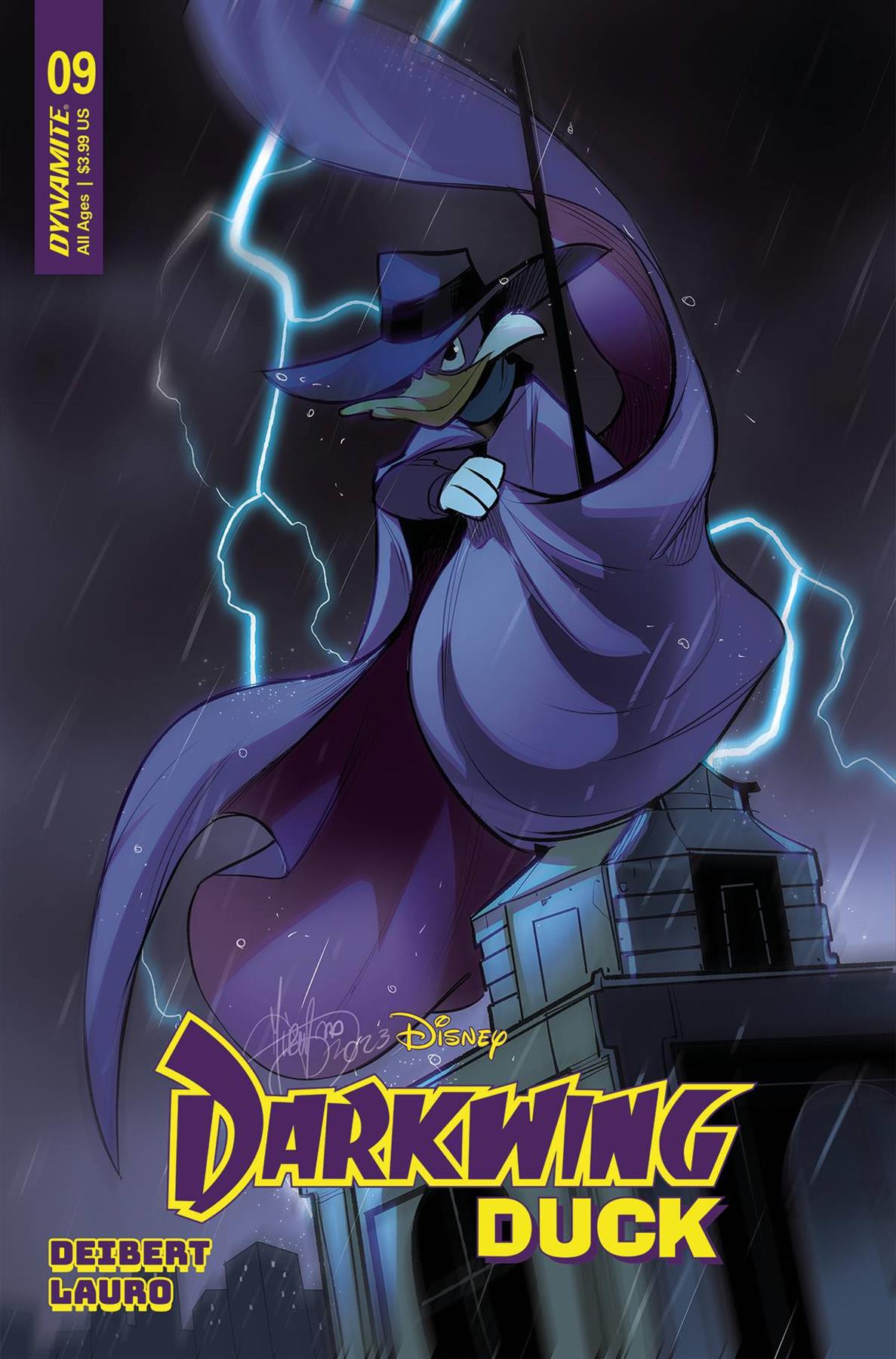Darkwing Duck #9 Cvr B Andolfo Dynamite Comic Book